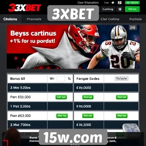 Comparativo de bônus e promoções oferecidos pelo 3XBET